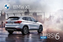 ขับ BMW X1 ฟรีตลอดปี  เฉพาะที่มิลเลนเนียม ออโต้ เท่านั้น