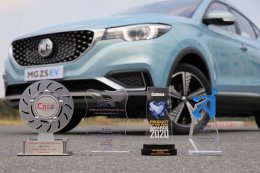 MG ZS EV รถยนต์พลังงานไฟฟ้า 100% ที่ได้รับความนิยมสูงสุด กวาดรางวัลมากถึง 4 รางวัล