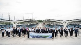 เอ็มจี ผนึก WHAUP เปิด “Solar Carpark” ใหญ่ที่สุดในไทย ณ โรงงานผลิตรถยนต์ เอ็มจี