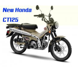 เปิดตัว New Honda CT125 ใหม่ 