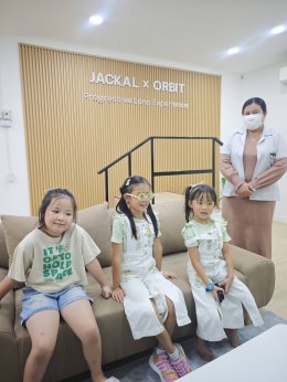 ร้าน Jackal X Orbit โดยนักทัศนมาตร เชียงใหม่ ขอขอบคุณที่ไว้วางใจให้เราได้ดูแล "ชะลอสายตาสั้น" ของน้องๆ หนูๆ