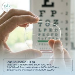 ราคาเลนส์แว่นตาโปรเกรสซีฟ ควรอยู่ที่เท่าไหร่? ร้านแว่นตา Jackal x Orbit เชียงใหม่ มีคำตอบ