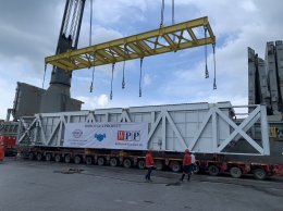 WPP team has Trasportation the heavy cargoes on October, 2023 to CSM Port