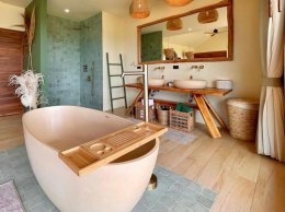 โรงงาน ผลิต อ่างอาบน้ำ อ่างล้างหน้า หินสังเคราะห์ หินเทียม bathtub basin sink solid surface stone manufacturing factory โรงแรม รีสอร์ท