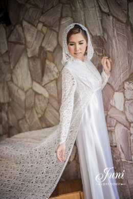 ถ่ายแบบชุด Vintage wedding Dress 