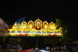 ผลงานซุ้มสะพานลอยเฉลิมพระเกียรติ เทศบาลนครนนทบุรี