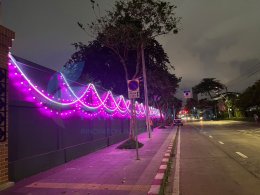 ผลงานไฟประดับ