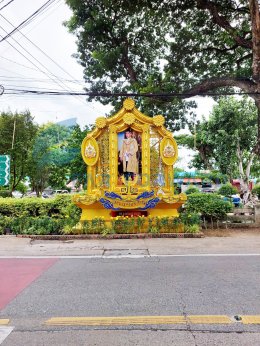 ผลงานซุ้มตั้งพื้นเฉลิมพระเกียรติ กรุงเทพมหานคร