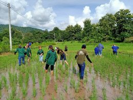 คณะเกษตรศาสตร์ฯ เข้าร่วมกิจกรรม "ส่งเสริมมรดกภูมิปัญญาทางวัฒนธรรมการเกษตรตามหลักปรัชญาของเศรษฐกิจพอเพียง"