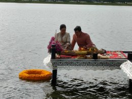 School of Agriculture and Natural Resources, University of Phayao, Joins the Sacred Water Drawing and Buddhist Chanting Ceremony for Phra That Chom Thong  Preserving Lanna Culture for Auspiciousness