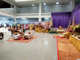 School of Agriculture and Natural Resources, University of Phayao, Joins the Sacred Water Drawing and Buddhist Chanting Ceremony for Phra That Chom Thong  Preserving Lanna Culture for Auspiciousness