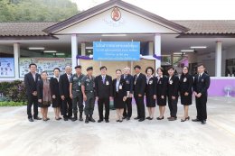 สมเด็จพระเทพรัตนราชสุดา ฯ สยามบรมราชกุมารี เสด็จพระราชดำเนินไปทรงติดตามความก้าวหน้าผลการดำเนินโครงการตามพระราชดำริ ที่โรงเรียนตำรวจตระเวนชายแดน เบ็ตตี้ดูเมน