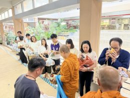 SANR Organizes Merit-Making and Buddhist Agriculture Activity for Mindful Living