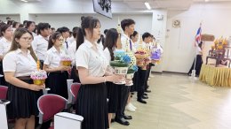 SANR Holds Wai Khru Ceremony for Academic Year 2026