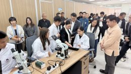 Agri, University of Phayao Holds Blessing Ceremony and Opens Veterinary Clinic