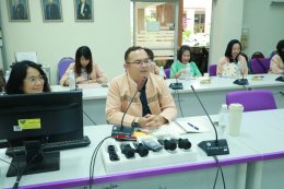 Holds Staff Meeting and Prepares for ITA Assessment for Fiscal Year 2025 School of Agriculture and Natural Resources, University of Phayao.