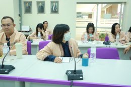 Holds Staff Meeting and Prepares for ITA Assessment for Fiscal Year 2025 School of Agriculture and Natural Resources, University of Phayao.