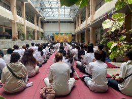 "Buddhist Agriculture for Life Development and Campus Tour for Freshmen" School of Agriculture, University of Phayao