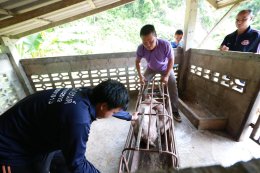 School of Agriculture and Natural Resources, University of Phayao, Visits Border Patrol Police School to Follow Up on SDG Project