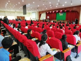 คณะเกษตรศาสตร์และทรัพยากรธรรมชาติ ม.พะเยา เข้าร่วมสอบสัมภาษณ์คัดเลือกนักเรียน และบุคลากรทุนพระราชทานสมเด็จพระกนิษฐาธิราชเจ้า กรมสมเด็จพระเทพรัตนราชสุดาฯ สยามบรมราชกุมารี โครงการพระราชทานความช่วยเหลือแก่ราชอาณาจักรกัมพูชา (ด้านการศึกษา)