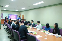 คณะเกษตรศาสตร์และทรัพยากรธรรมชาติ มหาวิทยาลัยพะเยา ร่วมต้อนรับคณะตัวแทนบริษัท Alps Altech Coporation และบริษัท Agri&Care Corporation ประเทศญี่ปุ่น