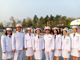 คณะเกษตรศาสตร์และทรัพยากรธรรมชาติ มหาวิทยาลัยพะเยา นำโดยท่านคณบดีพร้อมด้วยบุคลากร เข้าร่วมวางพวงมาลาวันคล้ายวันสวรรคตสมเด็จพระนเรศวรมหาราช