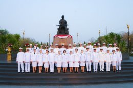 คณะเกษตรศาสตร์และทรัพยากรธรรมชาติ มหาวิทยาลัยพะเยา นำโดยท่านคณบดีพร้อมด้วยบุคลากร เข้าร่วมวางพวงมาลาวันคล้ายวันสวรรคตสมเด็จพระนเรศวรมหาราช
