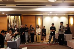 ผู้เข้าอบรมหลักสูตร The Producer รุ่นที่ 2 ซ้อมนำเสนอโครงงานกลุ่มพร้อมรับคำแนะนำจากทีมที่ปรึกษา