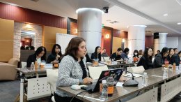 ประชุมรับฟังความคิดเห็นจากองค์กรแต่ละประเภทความพิการ องค์กรวิชาชีพที่เกี่ยวข้อง