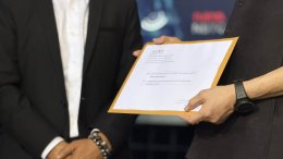สมาคมโทรทัศน์ระบบดิจิตอล (ประเทศไทย) พร้อมด้วยผู้ประกอบกิจการโทรทัศน์ เข้ายื่นหนังสือต่อ ศาสตราจารย์คลินิก นพ.สรณ บุญใบชัยพฤกษ์