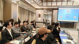 นายเดียว วรตั้งตระกูล เลขานุการสมาคมทีวีดิจิทัล นำทีมตัวแทนทีวีดิจิทัล ร่วมแสดงความคิดเห็น