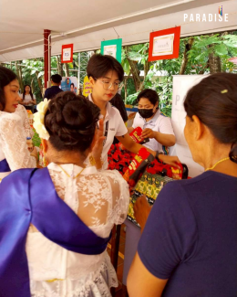 Paradise EX Corporation Co., Ltd. participated in the "Unity Kathin Robe Offering" ceremony at Wat Tha Krasap, Nakhon Chai Si District, Nakhon Pathom Province.