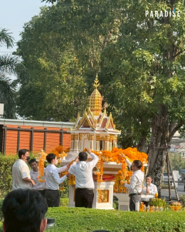 Paradise EX Corporation Co., Ltd. participated in the merit-making ceremony of CP ALL Public Company Limited (BG) in celebration of the New Year 2026.