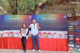 PARADISE and the executives, together with Choice Mini Store Co., Ltd., organized a meeting of the Sub Area Managers of Choice Mini Store. They gave out products and joined in a game activity to build relationships.