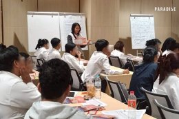 Paradise X Corporation Co., Ltd. participated in the SM Meeting activity at Tops Daily Convention Center, Kaset-Nawamin Branch (Bangkok-Samut Prakan).