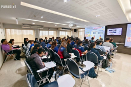 Paradise EX Corporation Co., Ltd. participated in the 7-11: FC Meeting (BE) at the Wacharaphol Area Operations Center.