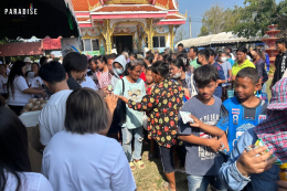  Paradise Ex participated in the annual Kathin ceremony 2024 at Wat Sasi Mum, Nakhon Pathom