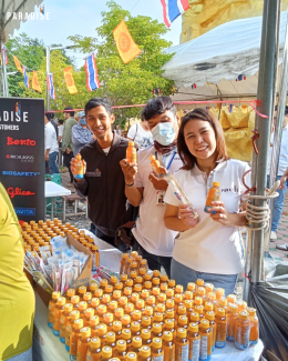 Paradise Ex Company participated Ceremony of end of the Buddhist Lent, Pathum Thani Province