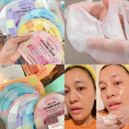 มาส์กแผ่นสเต็มเซลล์ Banobagi Stem Cell Vitamin Mask 30g 