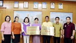 Sino Thai Education Company and Payap Technology College and Chiang Mai Business Administration Join in discussing and presenting a model college sign for Thai-Chinese cooperation in the Chinese language + professional skills project"