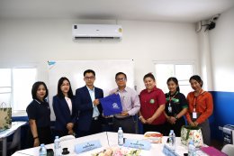 Sino Thai Education Company and Payap Technology and Business Administration College, Chiang Mai, join in discussing cooperation in international educational exchange programs.