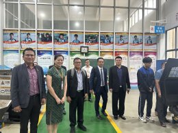 A delegation from educational institutions under the Office of the Vocational Education Commission discussed cooperation in vocational education with several vocational colleges in Guangxi Province