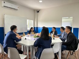 Yunnan Normal University and Sinothai Education Company Limited Join in discussing cooperation in international educational exchanges.