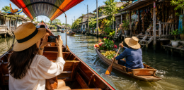 Discover the Attractions Along Bangkok Noi Canal