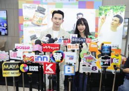 ดร.อั้ม อธิชาติ และ วีเจจ๋า ณัฐฐาวีรนุช ในงาน ”Good Health Great Heart — เฮลธ์ตี้ทั้งตัว หัวใจแฮปปี้” 