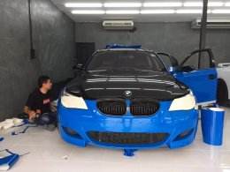 การเปลี่ยนสีรถ BMW M5 