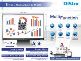 86" Smart Meeting Board model M-8602