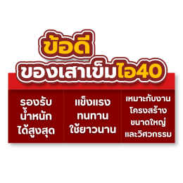 เสาเข็มไอ 40 คืออะไร? เหมาะกับงานก่อสร้างขนาดใหญ่แบบไหน