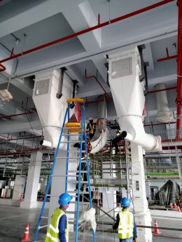 Installation Air Duct Piping งานติดตั้งท่อดักท์ กัลวาไนซ์