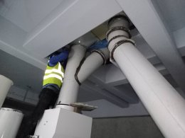 Installation Air Duct Piping งานติดตั้งท่อดักท์ กัลวาไนซ์